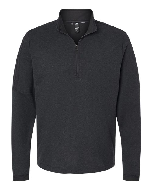 Adidas A554 Men's 3-Stripes Quarter-Zip Sweater Pullover for custom printing in Montreal