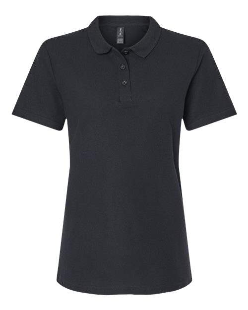 Gildan 64800L Women's Softstyle® Pique Polo for custom printing in Montreal