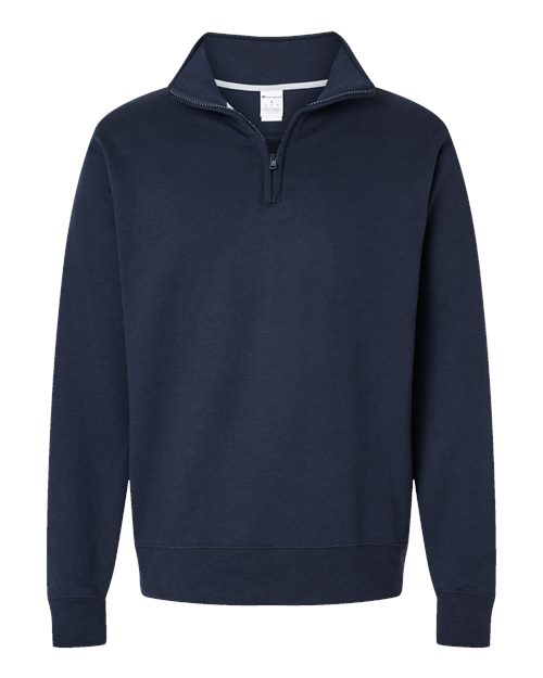 Champion S450 Unisex Powerblend® Quarter-Zip Pullover for custom printing in Montreal