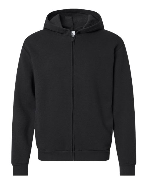 American Apparel RF497 Unisex ReFlex Fleece Full-Zip Hoodie Sweatshirt for custom printing in Montreal