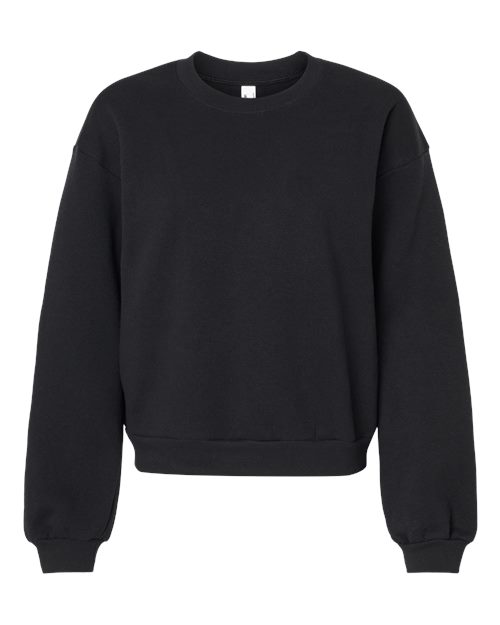 American Apparel RF494 Women's ReFlex Fleece Crewneck Sweatshirt for custom printing in Montreal