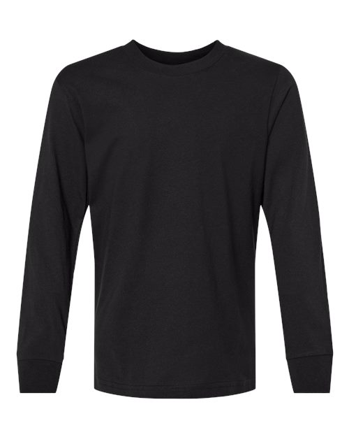 Next Level 3311 Youth Cotton Long Sleeve T-Shirt for custom printing in Montreal