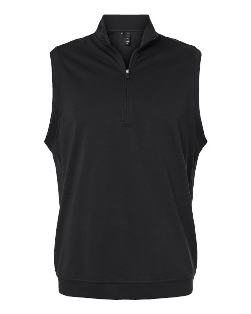 Adidas A599 Men's Club Quarter-Zip Vest for custom printing in Montreal