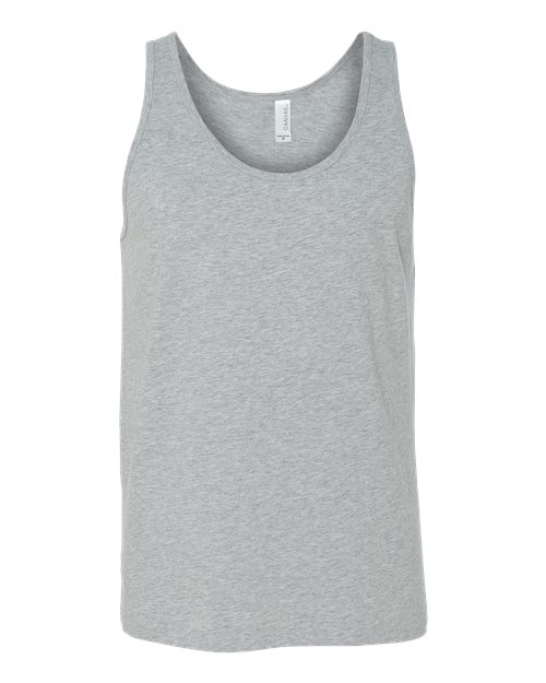 BELLA + CANVAS 3480CVC Unisex Heather CVC Tank for custom printing in Montreal