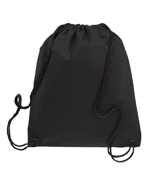 Q-Tees Q1235 Non-Woven Drawstring Bag for custom printing in Montreal