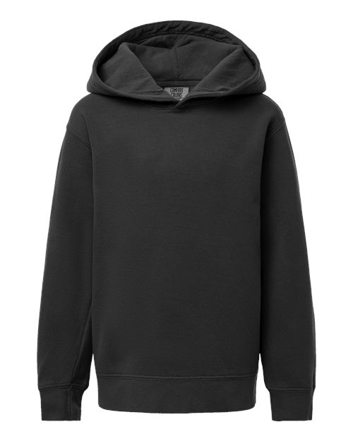 Comfort Colors 1467Y Youth Garment-Dyed Lightweight Fleece Hooded Sweatshirt for custom printing in Montreal