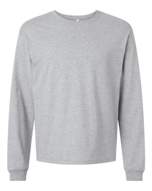 BELLA + CANVAS 3511 6 oz. Heavyweight Long Sleeve Tee for custom printing in Montreal