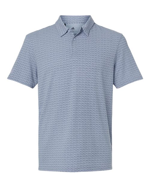 Adidas A702 Men's Blended Printed Polo for custom printing in Montreal