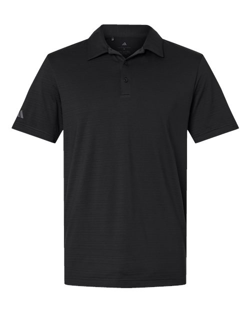Adidas A704 Men's Textured Stripe Polo for custom printing in Montreal
