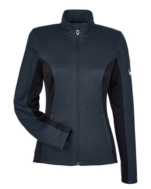 Spyder 187335 Women's Constant Full-Zip Sweater Fleece Jacket for custom printing in Montreal