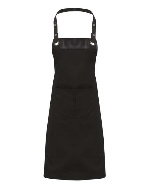 Artisan Collection by Reprime RP123 Espresso Bib Apron for custom printing in Montreal