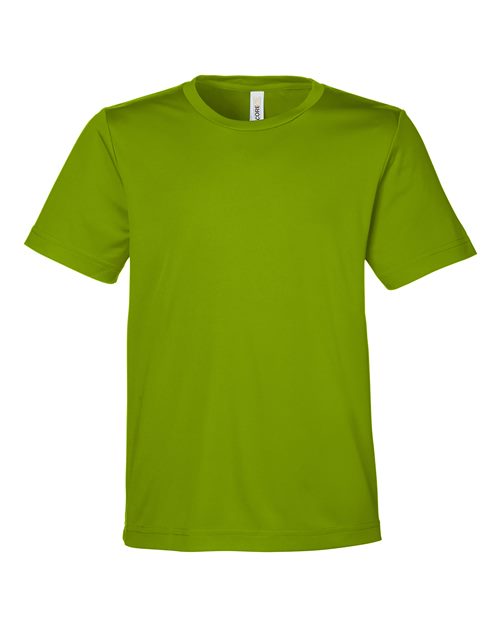 CORE365 CE10Y Youth Capital Performance T-Shirt for custom printing in Montreal