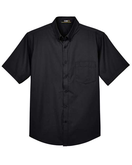 CORE365 88194 Men's Optimum Short Sleeve Twill Dress Shirt for custom printing in Montreal