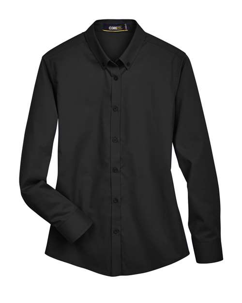 CORE365 78193 Women's Operate Twill Shirt for custom printing in Montreal