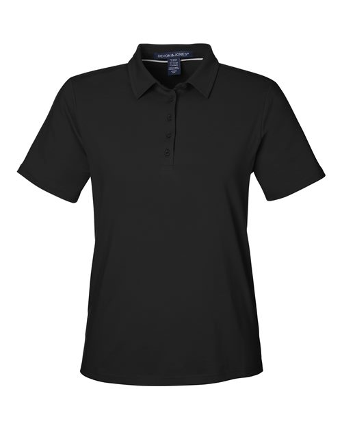 Devon & Jones DG120W Women's Raleigh Stretch Polo for custom printing in Montreal