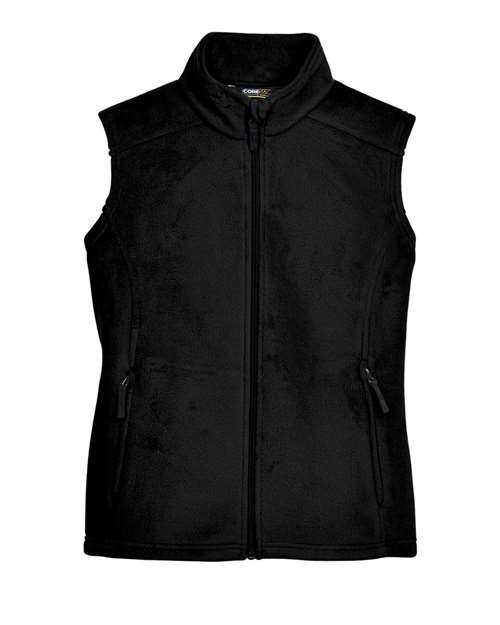 CORE365 78191 Women's Journey Fleece Vest for custom printing in Montreal