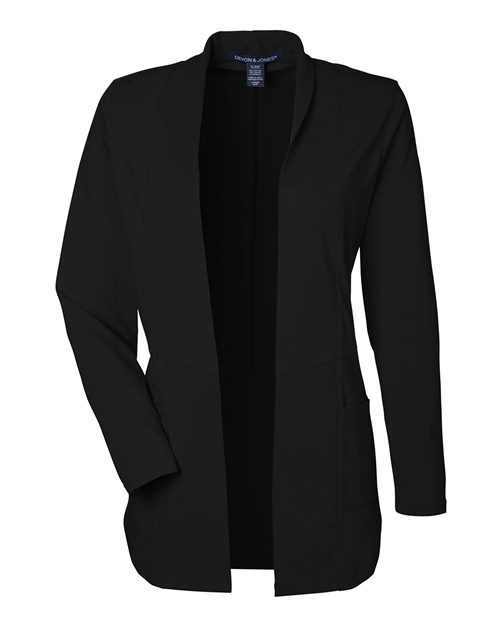 Devon & Jones DP125W Women's Raleigh Stretch Cardigan pour impression personnalisée à Montréal