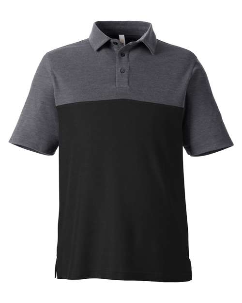 CORE365 CE112C Men's Fusion ChromaSoft™ Colorblock Polo for custom printing in Montreal