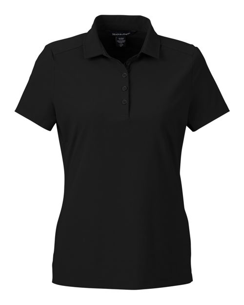 Devon & Jones DG110W Women's CrownLux Performance® Windsor Welded Polo for custom printing in Montreal