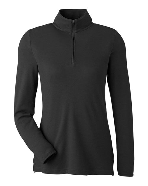 Devon & Jones DG400W Women's New Classics® Performance Quarter-Zip Pullover for custom printing in Montreal