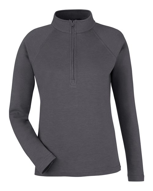 Devon & Jones DG481WZ Women's New Classics® Charleston Quarter-Zip Pullover for custom printing in Montreal