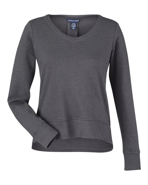 Devon & Jones DG482W Women's New Classics® Charleston Pullover for custom printing in Montreal