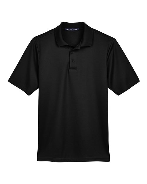 Devon & Jones DG20T Men's Tall CrownLux Performance® Plaited Polo for custom printing in Montreal