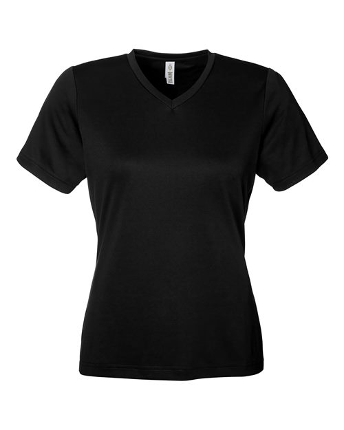 Team 365 TT15W Women's Zone Performance Mesh T-Shirt for custom printing in Montreal