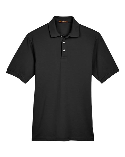 Harriton M265 Men's Easy Blend™ Polo for custom printing in Montreal