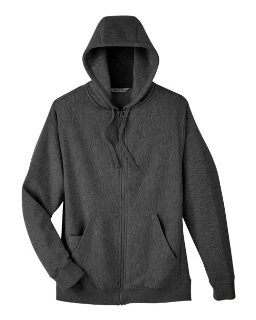 Team 365 TT95 Unisex Zone HydroSport™ Heavyweight Full-Zip Hooded Sweatshirt for custom printing in Montreal