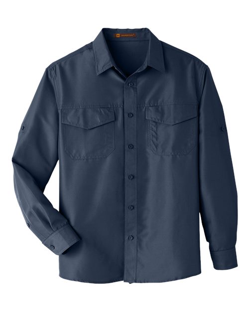Harriton M580L Men's Key West Performance Staff Shirt for custom printing in Montreal
