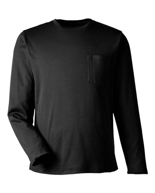 Harriton M118L Unisex Charge Snag and Soil Protect Long Sleeve T-Shirt for custom printing in Montreal