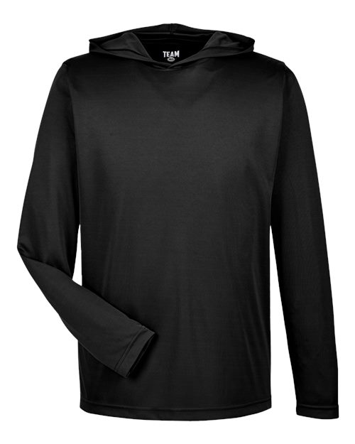 Team 365 TT41 Men's Zone Performance Hooded T-Shirt for custom printing in Montreal