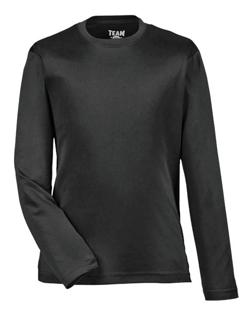 Team 365 TT11YL Youth Zone Performance Long Sleeve T-Shirt for custom printing in Montreal