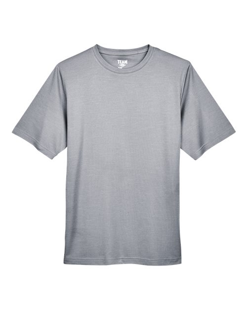 Team 365 TT11H Men's Sonic Heather Performance T-Shirt for custom printing in Montreal