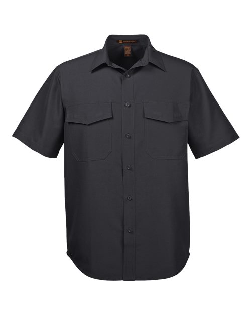 Harriton M580 Men's Key West Short Sleeve Performance Staff Shirt for custom printing in Montreal