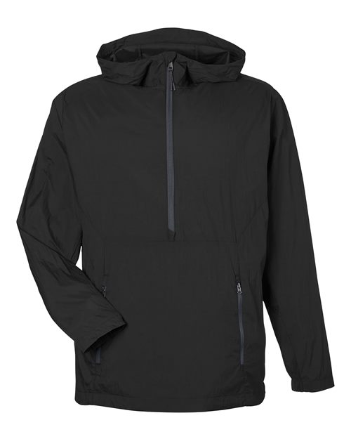 North End NE810 Men's Aura Lightweight Packable Anorak for custom printing in Montreal