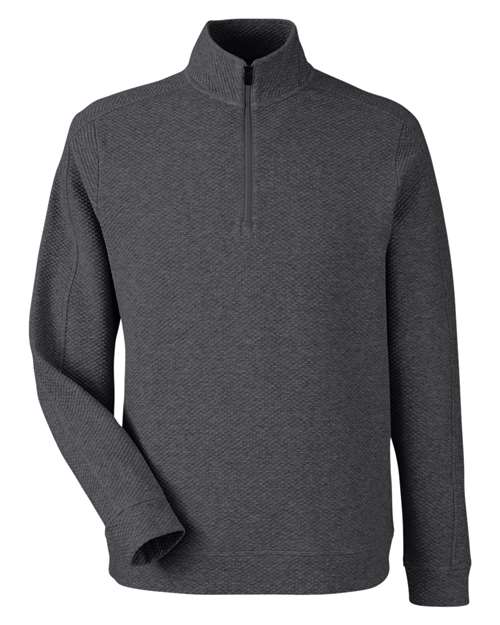 North End NE725 Men's Spirit Textured Quarter-Zip Pullover for custom printing in Montreal
