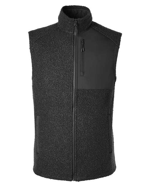 North End NE714 Men's Aura Sweater Fleece Vest for custom printing in Montreal