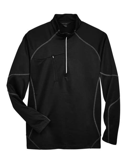 North End 88175 Men's Catalyst Performance Fleece Quarter-Zip Pullover for custom printing in Montreal