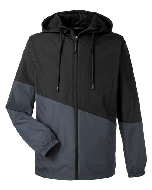 CORE365 CE710 Unisex Techno Lite Colorblock Windbreaker for custom printing in Montreal