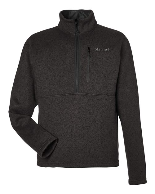 Marmot M16221 Men's Drop Line Half-Zip Jacket for custom printing in Montreal