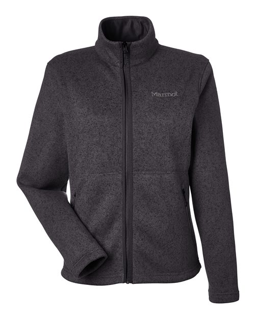 Marmot M16250 Women's Drop Line Fleece Jacket for custom printing in Montreal