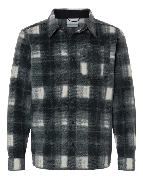 Columbia 209769 Men's Steens Mountain™ Printed Shirt Jacket II for custom printing in Montreal