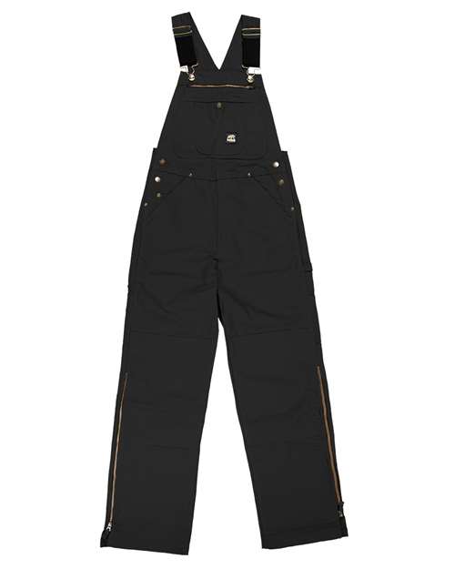 Berne Apparel B1067S Short-Length Slab Unlined Duck Bib Overall for custom printing in Montreal