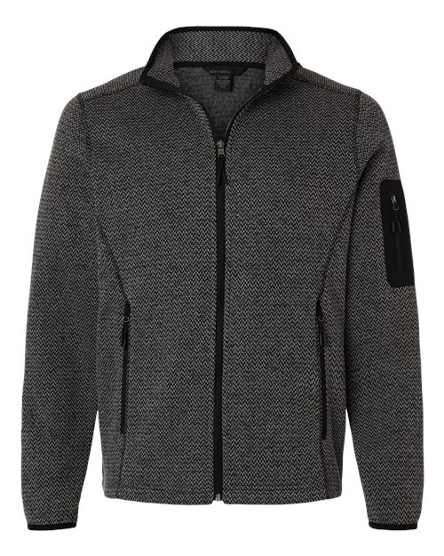 North End NE730 Men's Jasper Full-Zip Fleece Jacket for custom printing in Montreal