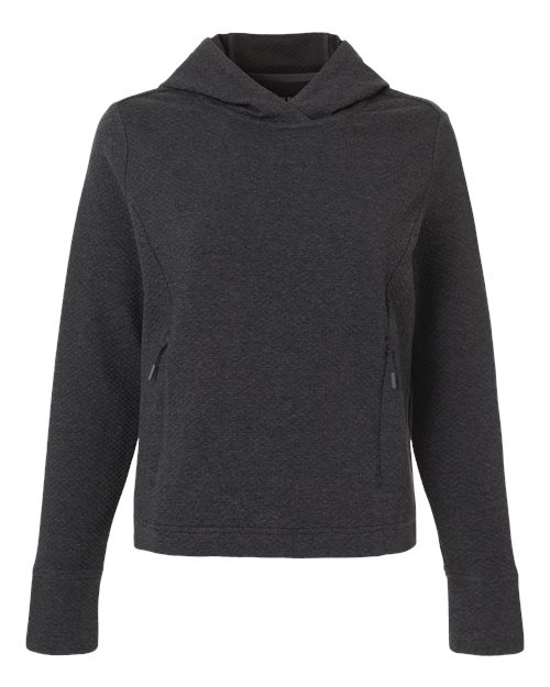North End NE729W Women's Spirit Textured Hooded Pullover for custom printing in Montreal