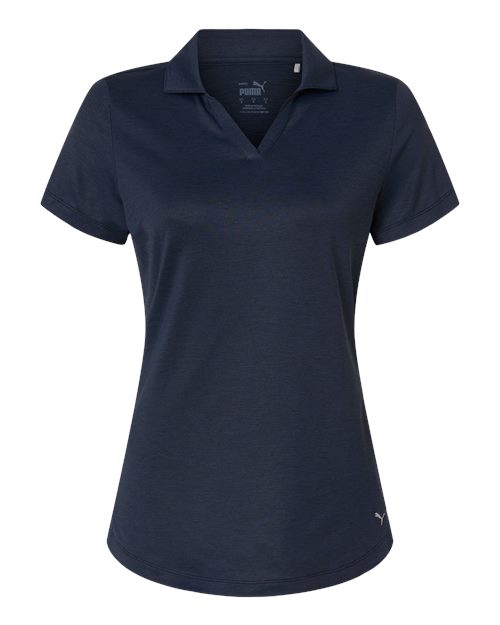 Puma Golf 631051 Womens Icon Heather Polo for custom printing in Montreal