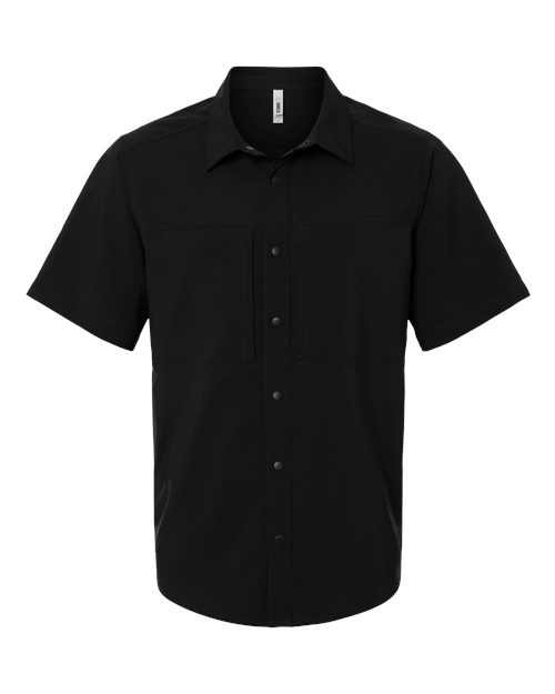 CORE365 CE520 Men's UltraUVP Shoreline Short Sleeve Staff Shirt for custom printing in Montreal