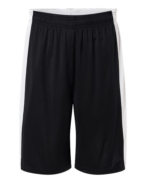 Team 365 TT115B Unisex Zone Performance Reversible Shorts for custom printing in Montreal